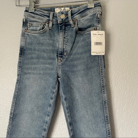 NWT FREE PEOPLE High Rise Jegging in Sierra 24 - Picture 6 of 13